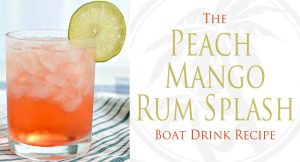 Boat Drink Rum Peach